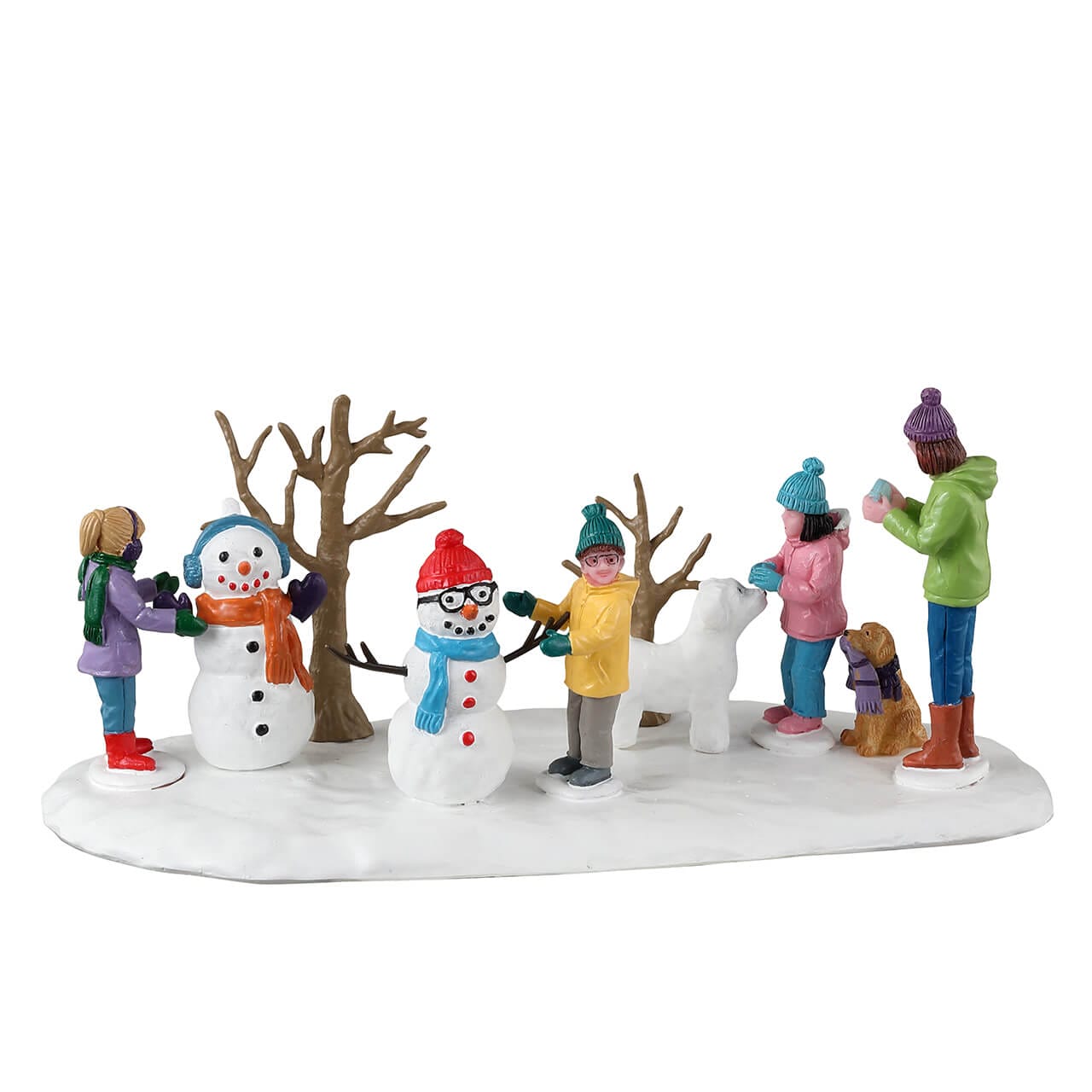 lemax-snowmen-friends-figurine-miniature-bonhommes-de-neige image 5