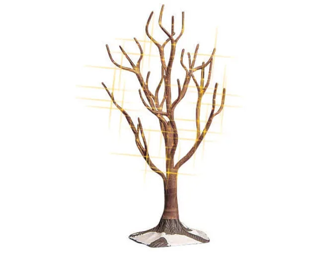 lemax-shimmering-oak-clear-large-grand-arbre-lumineux image 1