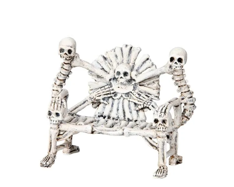 lemax-bone-bench-accessoire-miniature-spooky-town-de-collection image 1