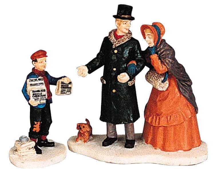 lemax-good-news-figurine-miniature-village-de-no-l image 1