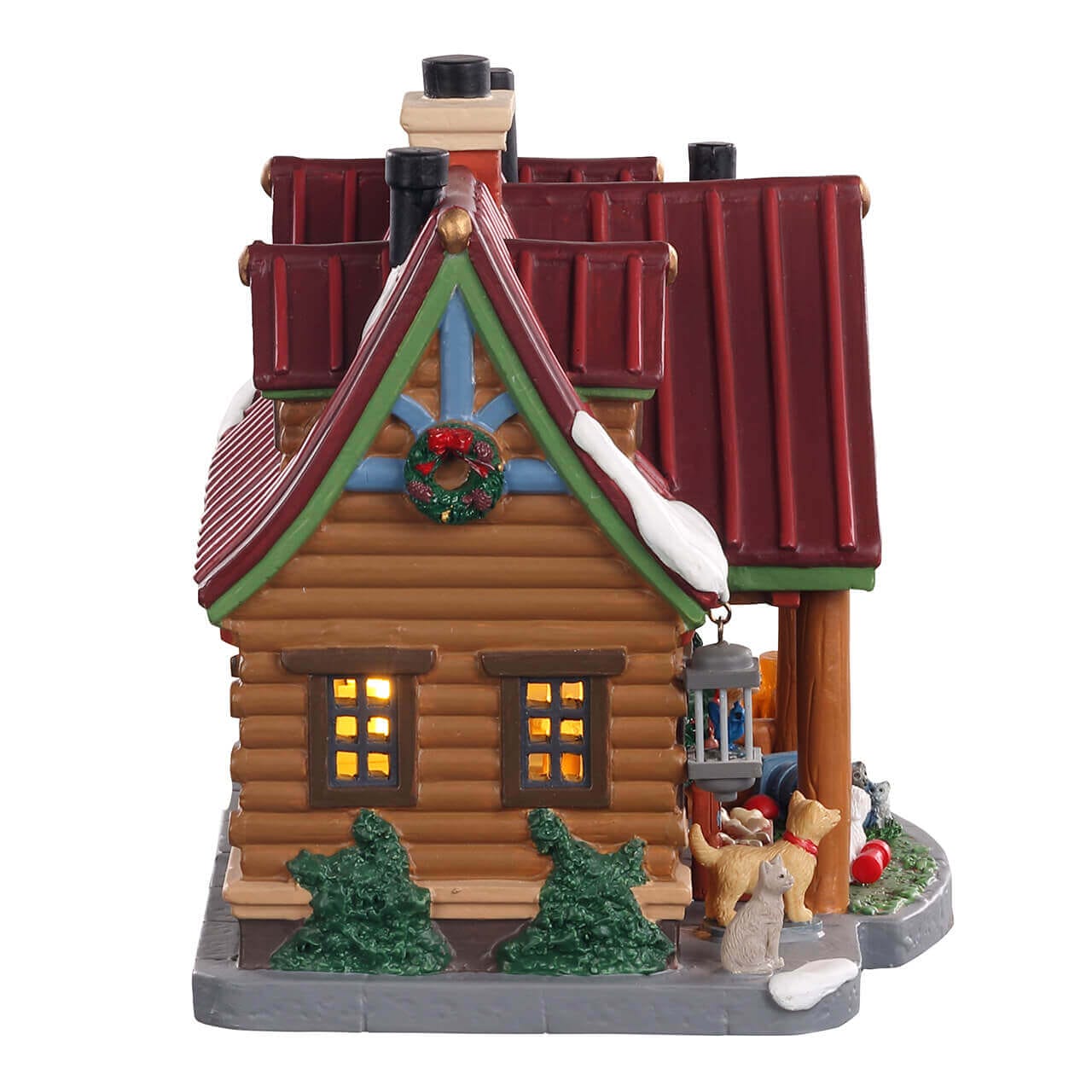 lemax-james-pet-village-animalerie-chalet-miniature-illumin-e image 2