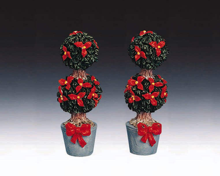 lemax-round-shaped-topiaries-buis-ronds-miniatures image 2