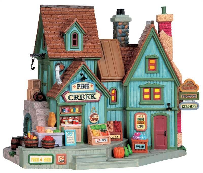lemax-pine-creek-market-b-timent-miniature-de-march image 1