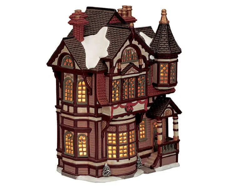 lemax-palladian-house-maison-miniature-de-collection image 1