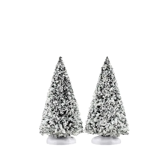 lemax-evergreen-tree-lot-de-2-sapins-miniatures-village image 1