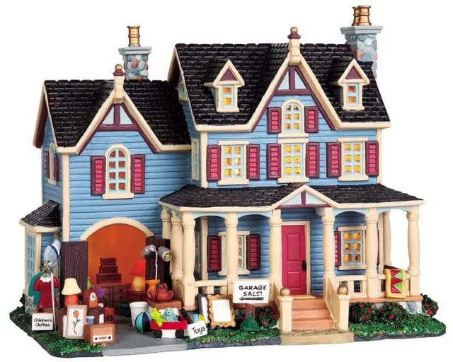 lemax-garage-sale-sc-ne-vide-grenier-miniature image 1