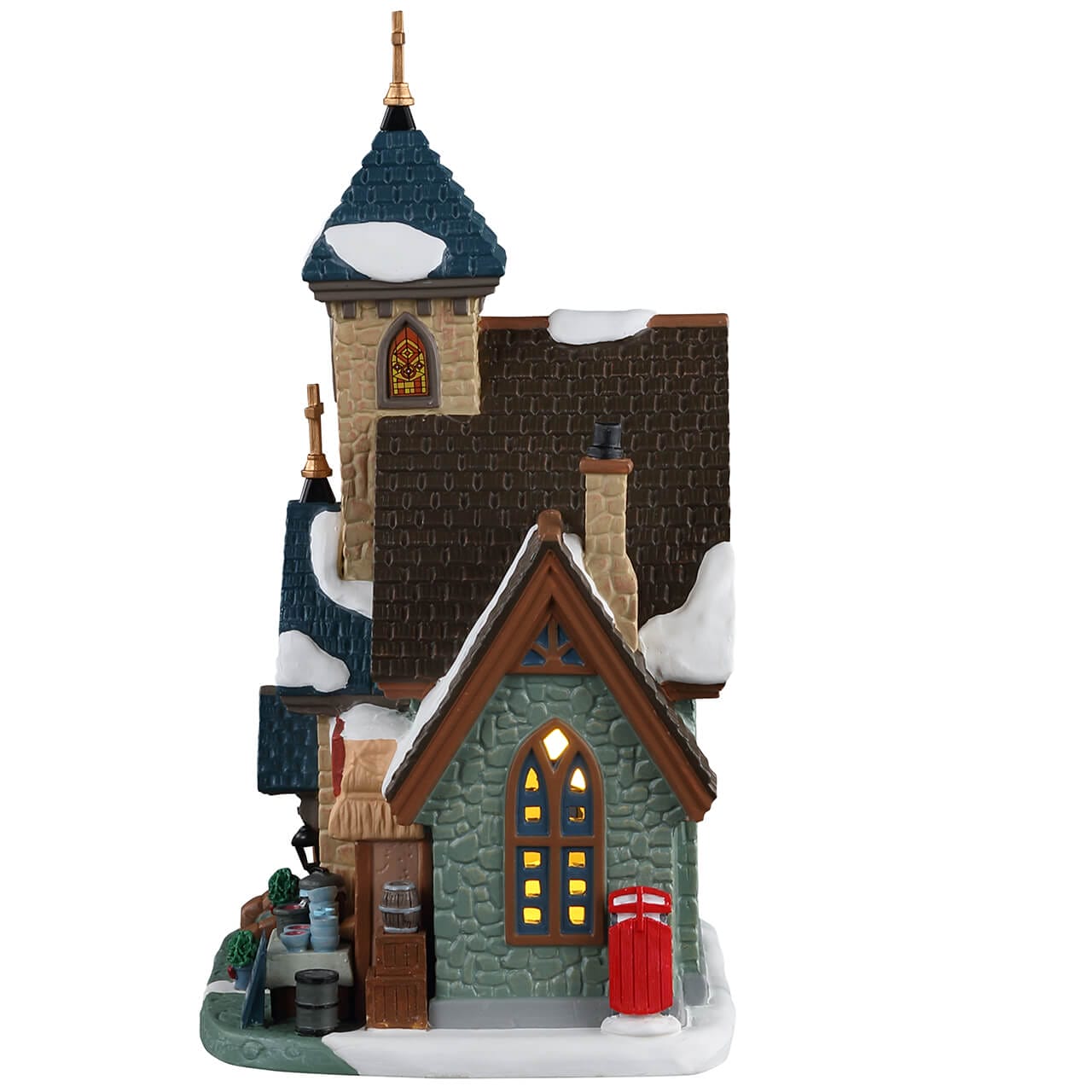 lemax-st-patrick-s-food-pantry-soup-kitchen-glise-miniature-caddington image 3
