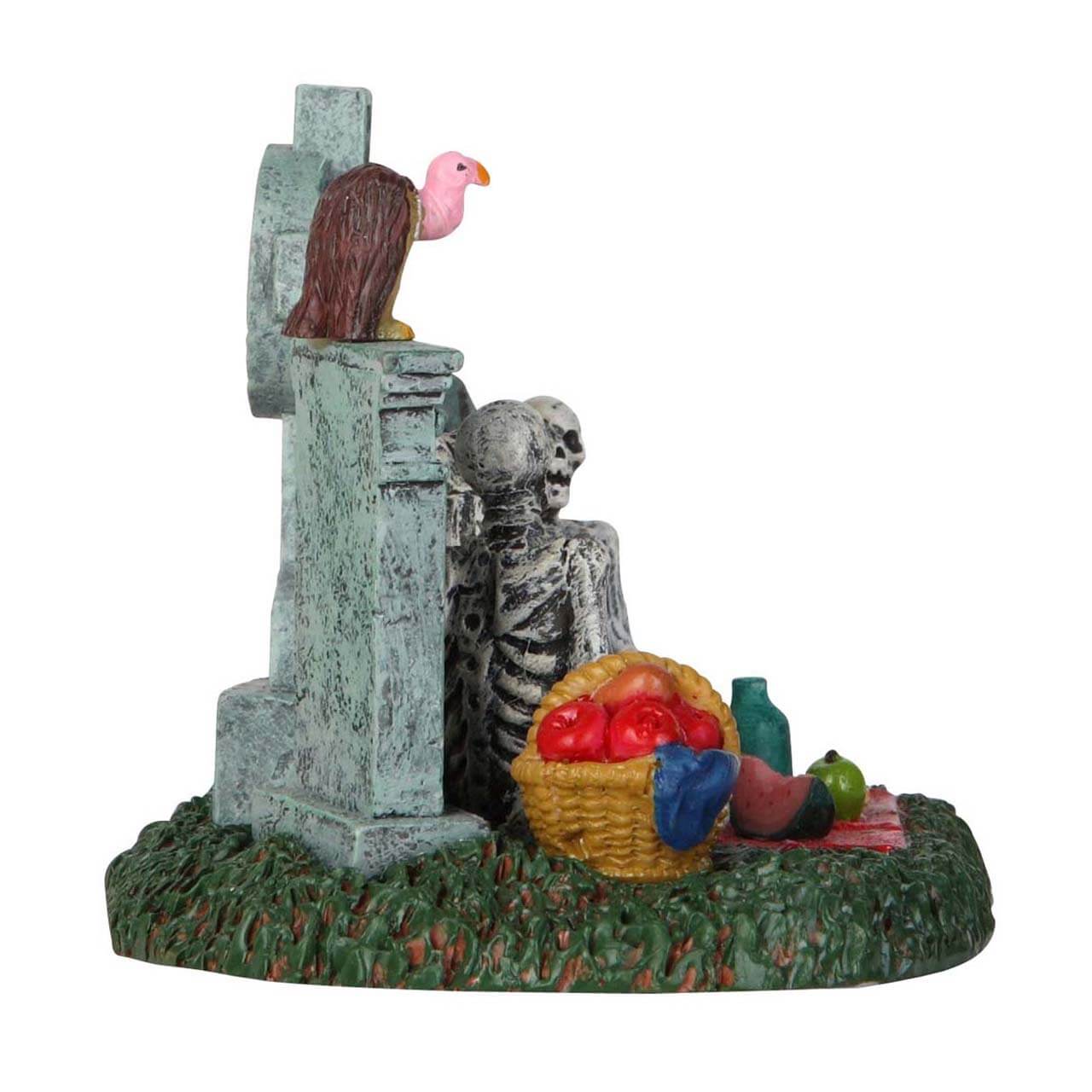 lemax-graveyard-picnic-sc-ne-miniature-spooky-town-de-collection image 2