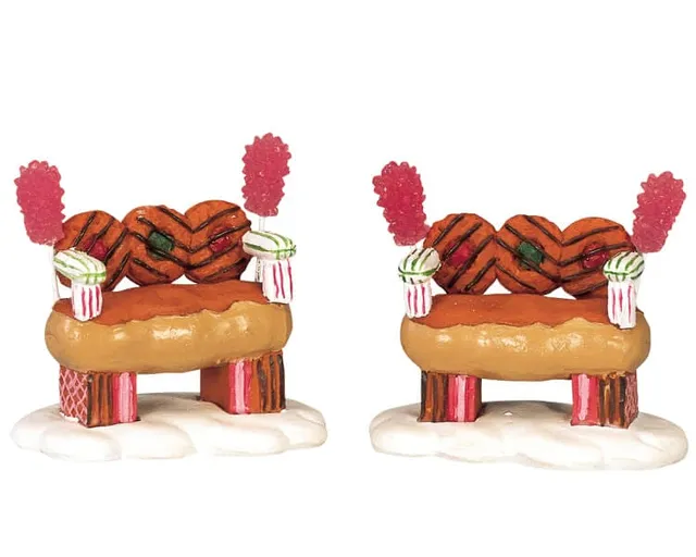 lemax-eclair-bench-banc-miniature-sugar-n-spice image 1
