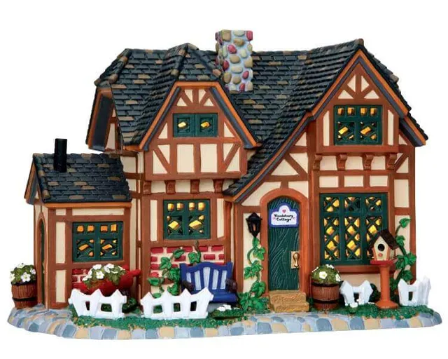 lemax-woodsbury-cottage-maison-miniature-de-collection image 1