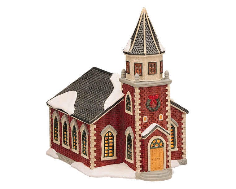 lemax-st-peter-s-church-glise-lumineuse-village-miniature image 1