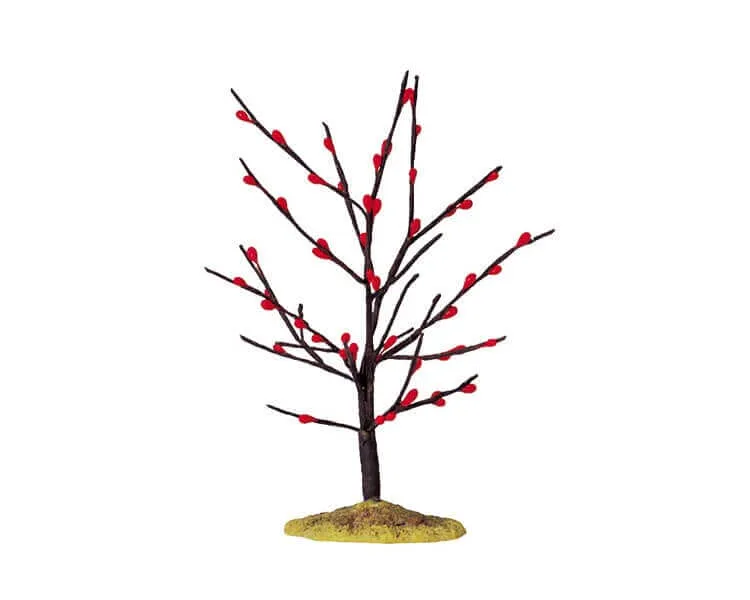 lemax-holly-berry-tree-medium-sapin-miniature-baies image 1
