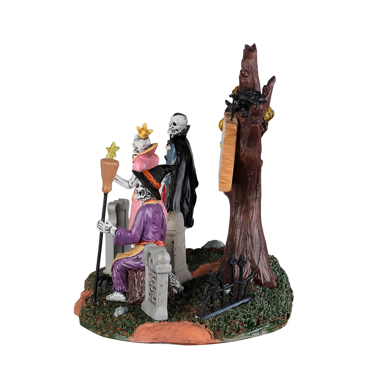 lemax-graveyard-costume-party-sc-ne-f-te-d-guis-e-cimeti-re-spooky-town image 2