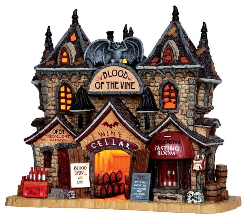lemax-blood-of-the-vine-spooky-town-b-timent-miniature-hant image 1