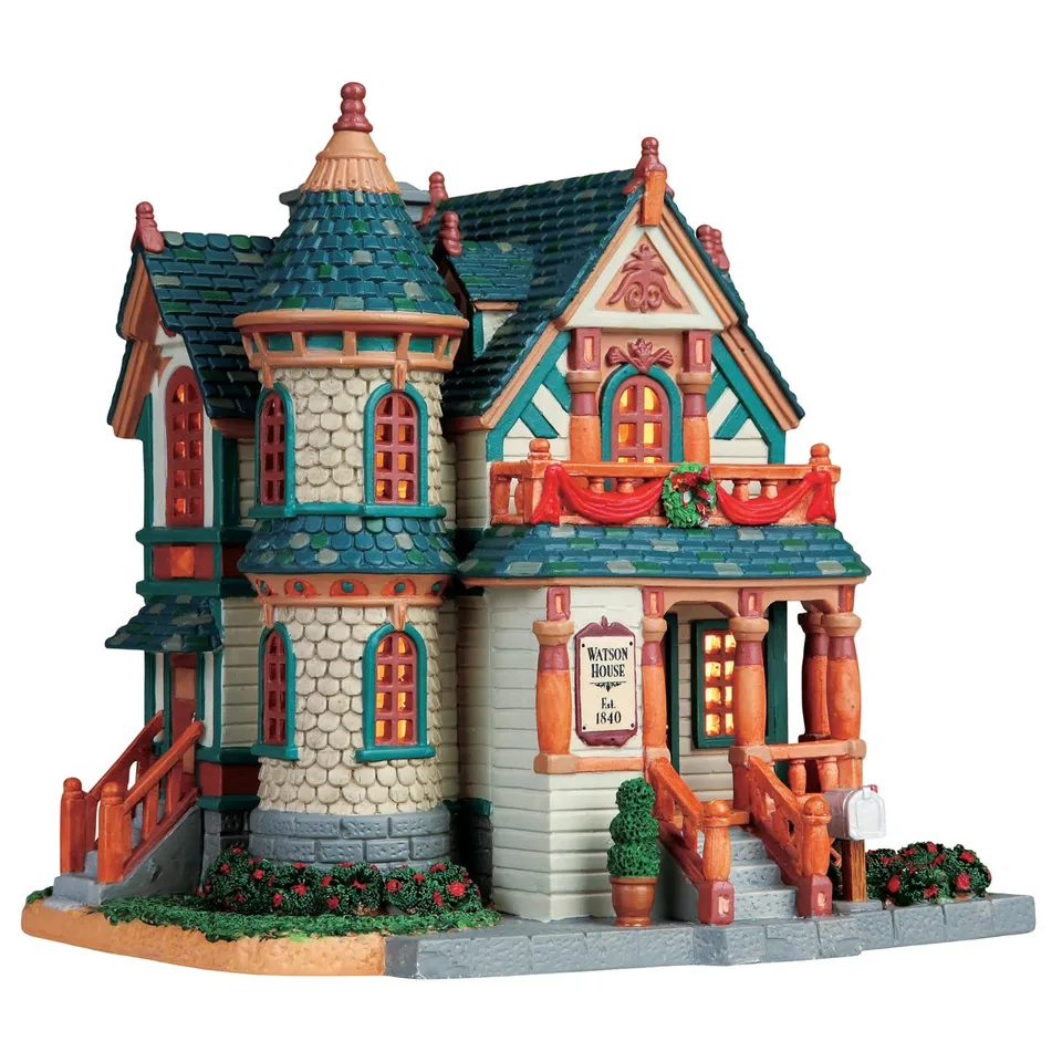 lemax-watson-house-maison-miniature-village image 1