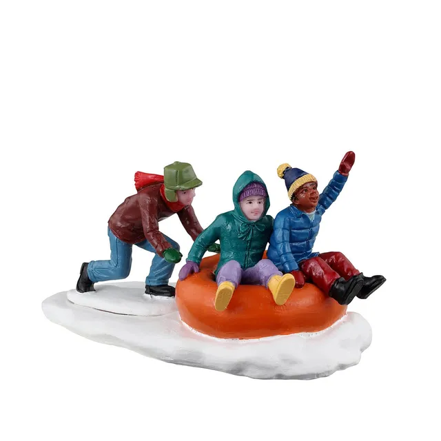 lemax-tubing-trio-figurines-miniatures-sport-d-hiver image 1