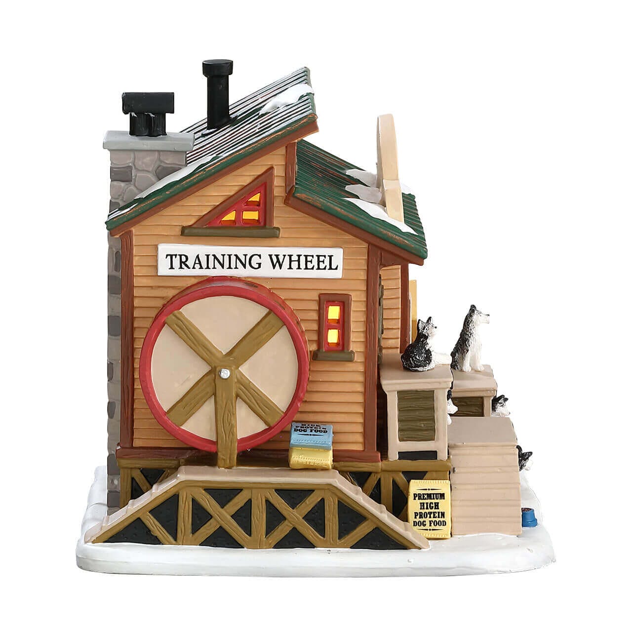 lemax-kodiak-s-sled-dog-training-figurine-chiens-de-tra-neau image 3