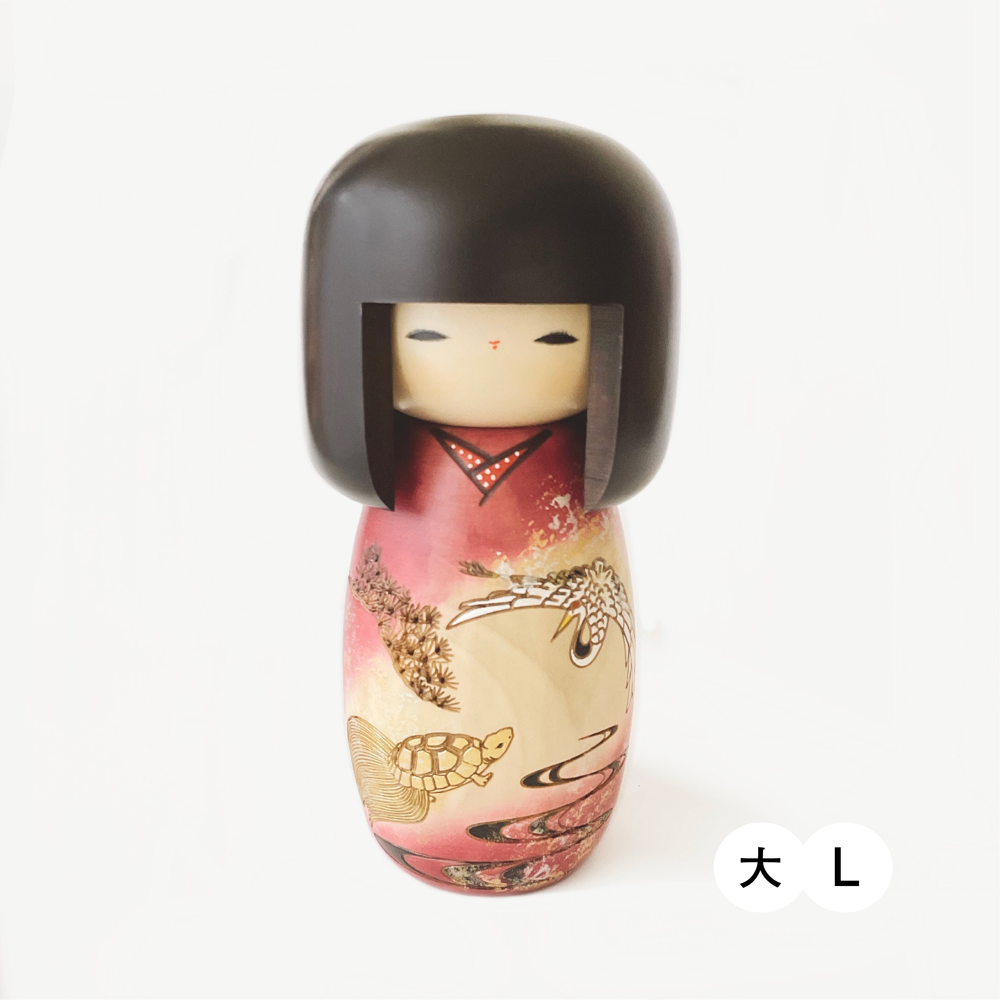 usaburo-kokeshi-chiyo-ni-eternally-kokeshi-classique-rose-s-l image 4
