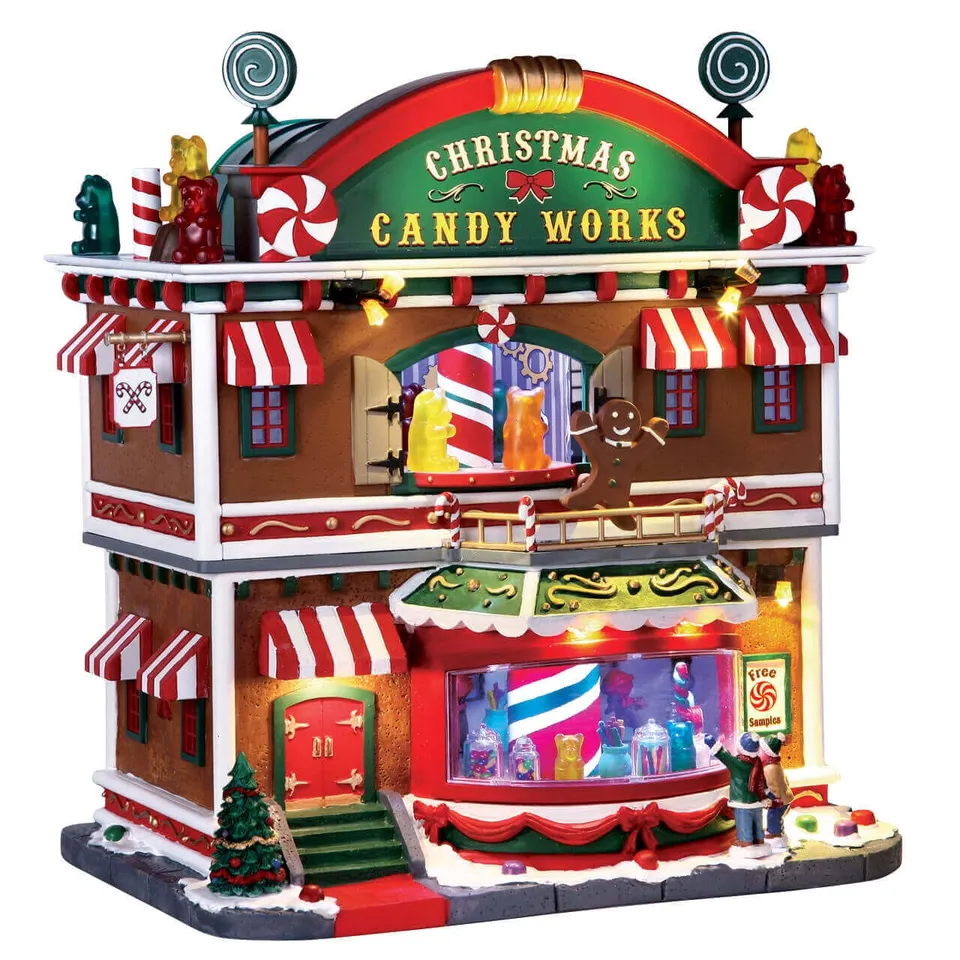 lemax-christmas-candy-works-fabrique-miniature-de-bonbons image 1