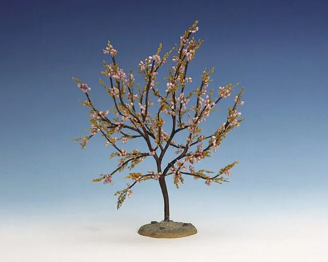 lemax-lilac-laurel-large-grand-arbre-miniature-lilas image 1