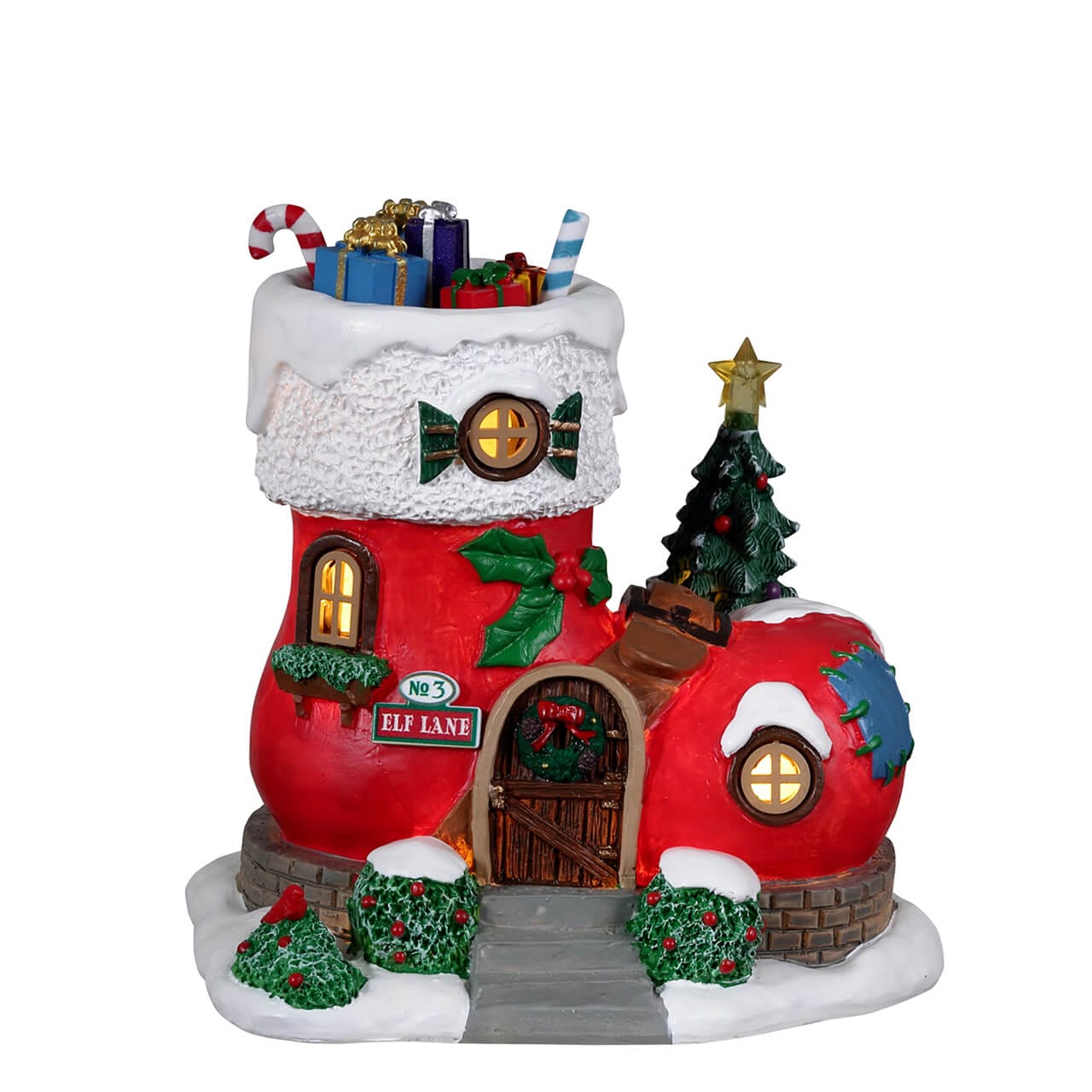 lemax-no-3-elf-lane-maison-miniature-santa-s-wonderland image 5