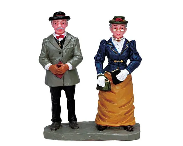lemax-sunday-meeting-figurine-r-union-du-dimanche-miniature image 1