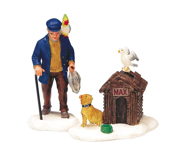 lemax-home-invasion-old-salt-figurine-miniature-village image 1