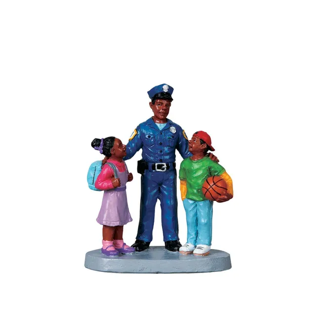 lemax-to-protect-and-serve-figurine-miniature-caddington image 1