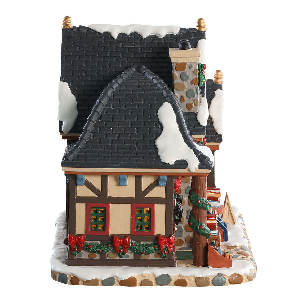 lemax-fables-bookstore-librairie-miniature-illumin-e image 3
