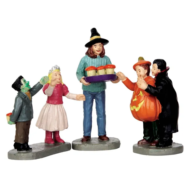 lemax-tasty-treats-set-of-3-accessoires-miniatures-spooky-town image 1