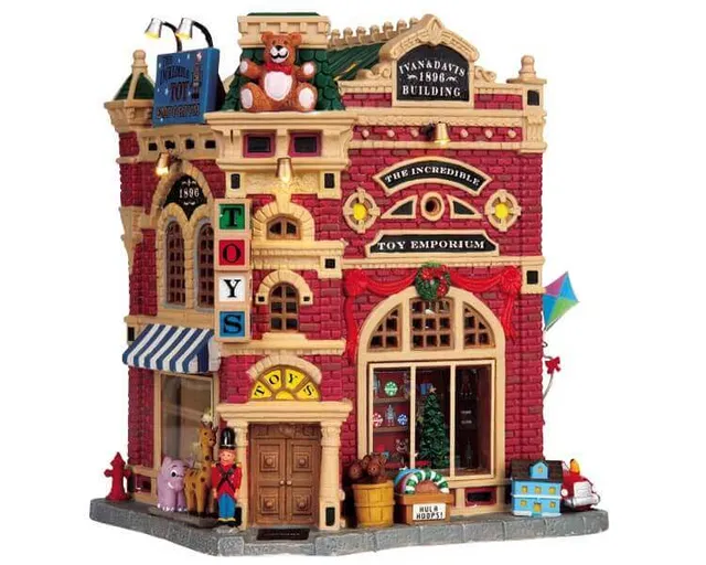 lemax-the-incredible-toy-emporium-b-timent-miniature-magasin-de-jouets image 1