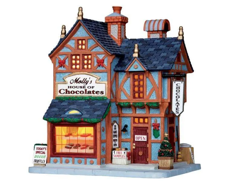 lemax-molly-s-house-of-chocolates-b-timent-miniature-gourmand image 1