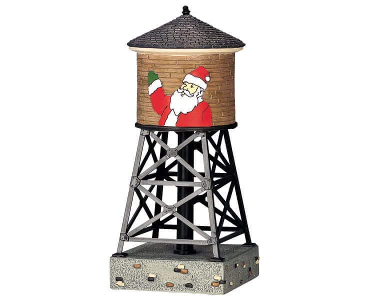 lemax-water-tower-ch-teau-d-eau-village-miniature image 1