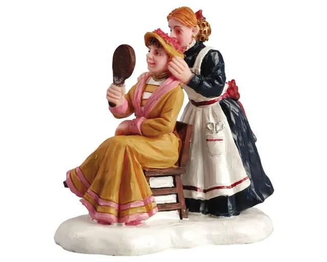 lemax-beautiful-bonnet-figurine-miniature-chapeau-de-collection image 1