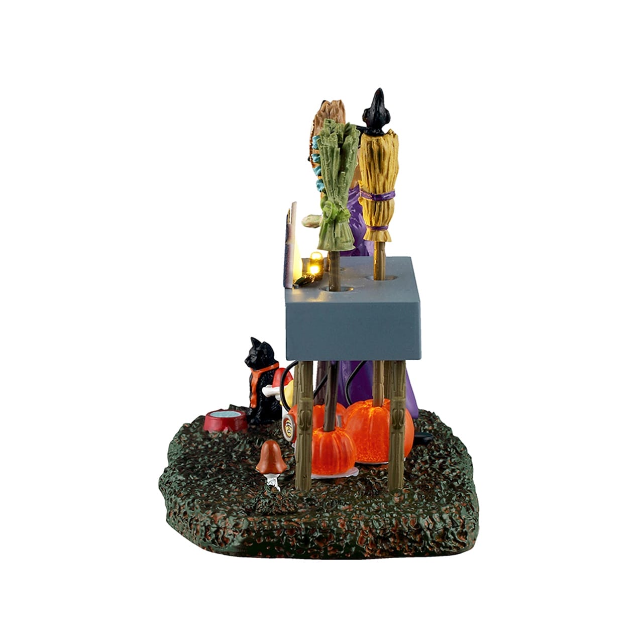 lemax-broom-charging-station-miniature-village-halloween-spooky-town image 4