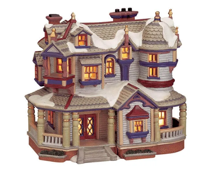 lemax-victorian-house-maison-victorienne-miniature-de-village image 1
