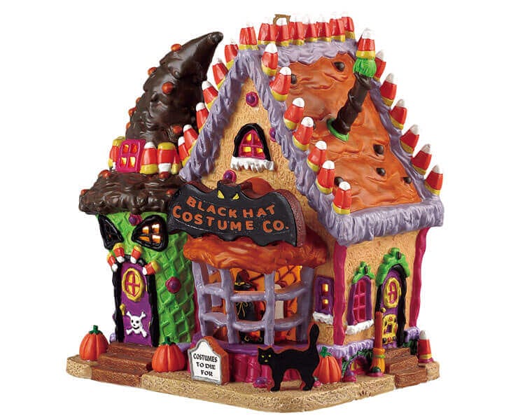 lemax-black-hat-costume-co-boutique-miniature-sugar-n-spice image 1