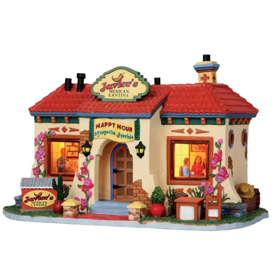 lemax-javier-s-restaurant-miniature-lumineux image 1