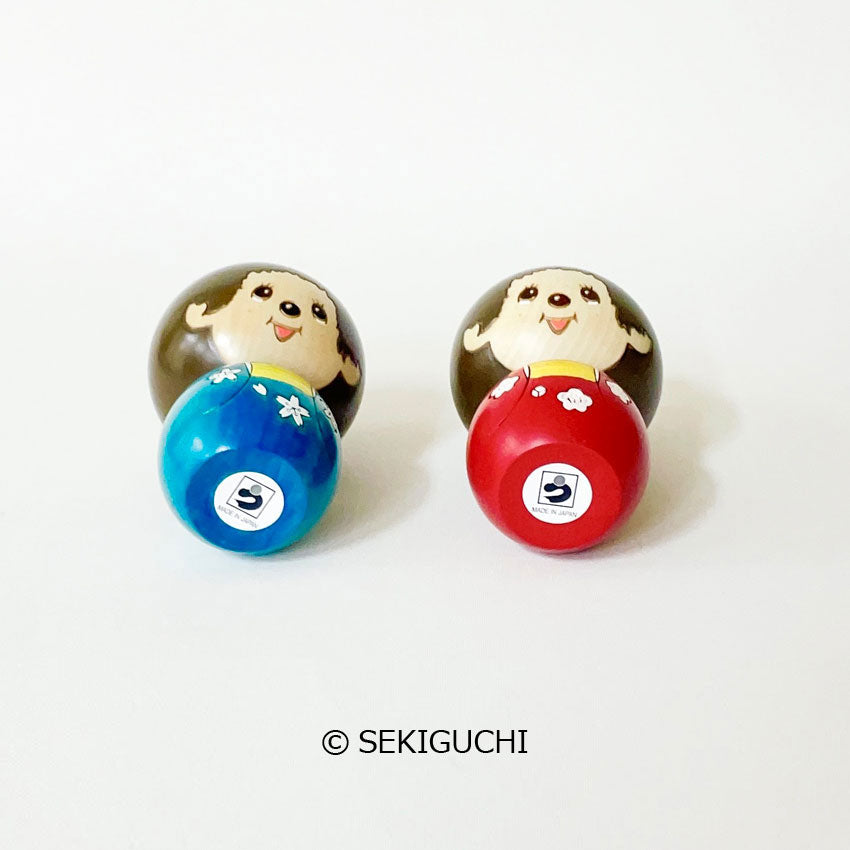usaburo-kokeshi-monchhichi-chan-kimono-figurine-artisanale-12-cm image 8
