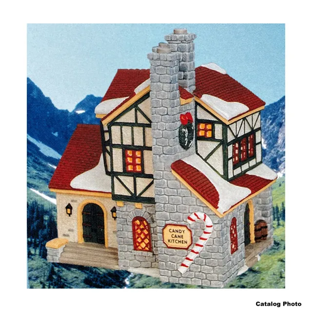 lemax-candy-cane-kitchen-b-timent-miniature-lumineux-de-no-l image 1