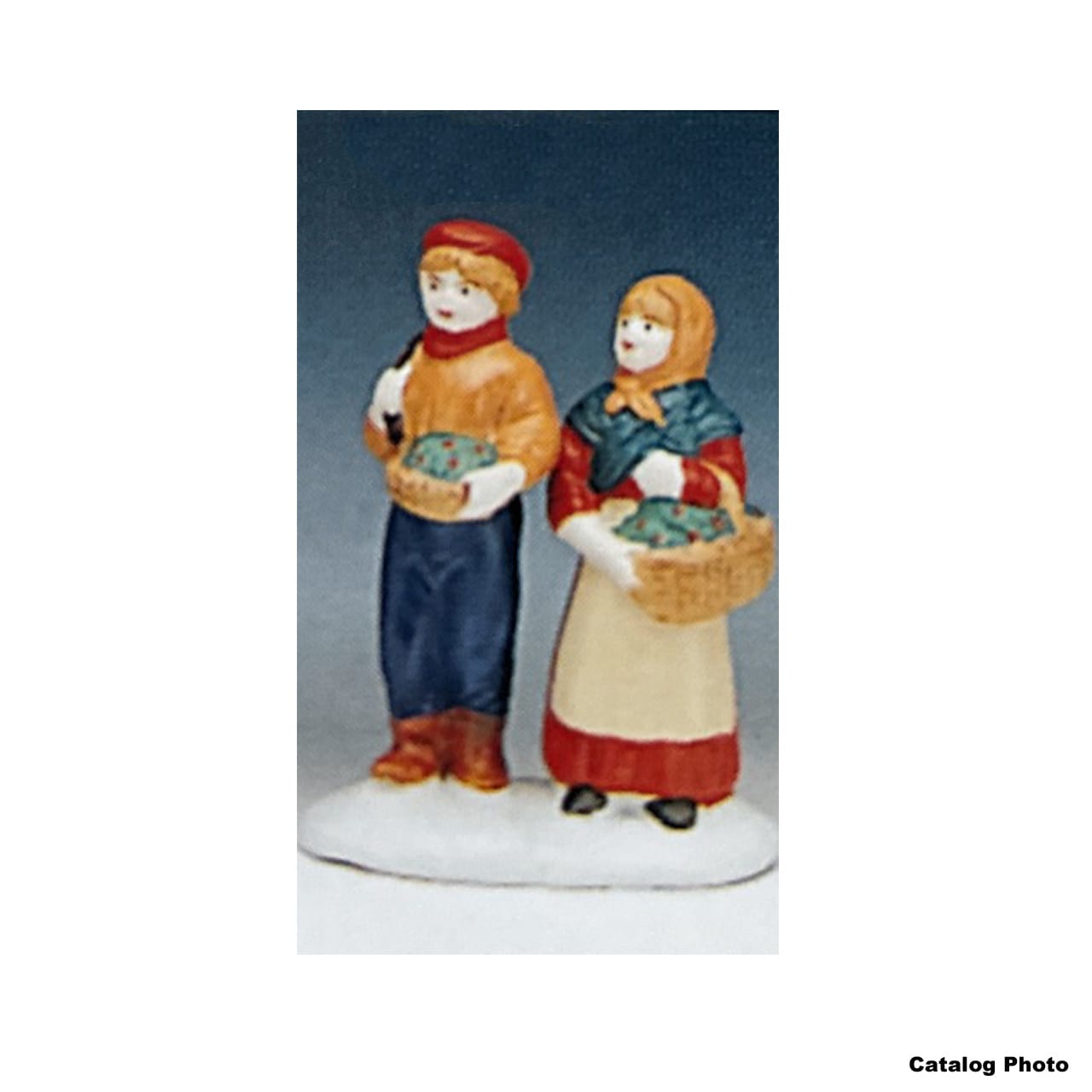 lemax-berry-pickers-figurines-cueillette-miniature image 1
