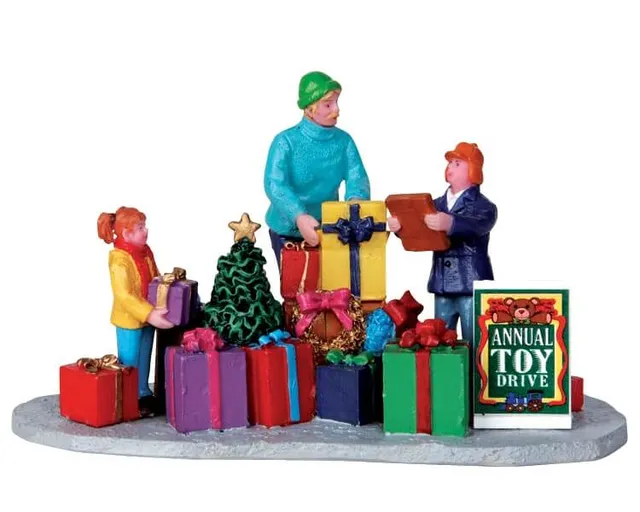 lemax-annual-toy-drive-collecte-de-jouets-miniature image 1