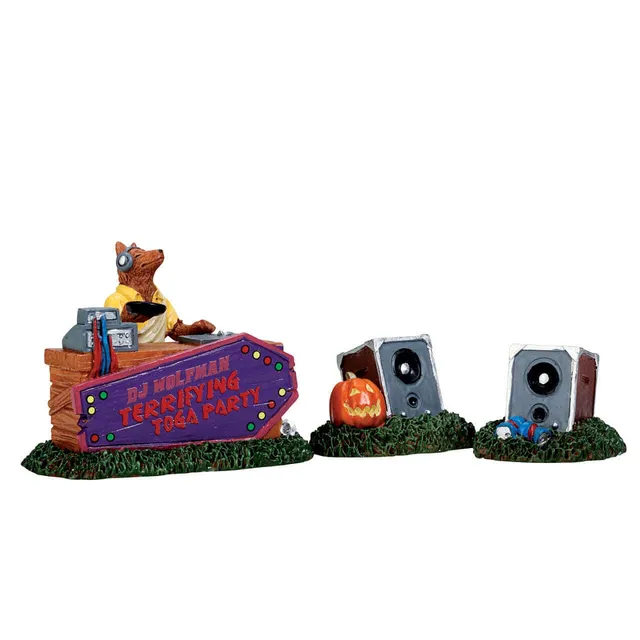 lemax-dj-wolfman-set-de-3-figurines-spooky-town image 1