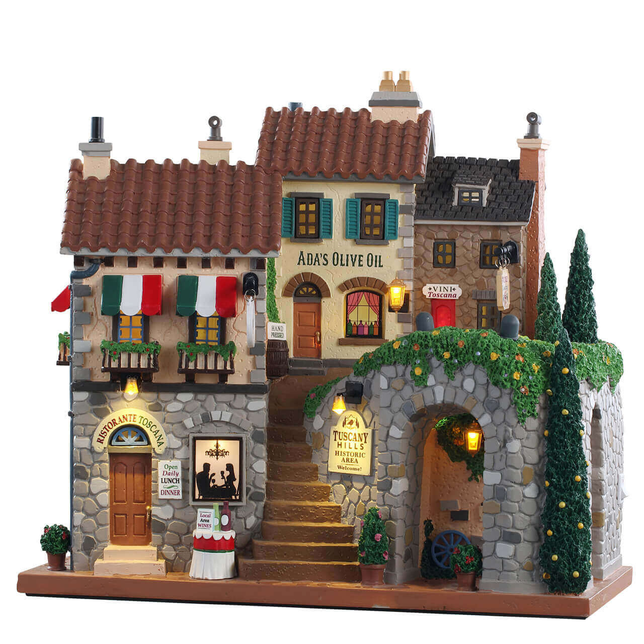 lemax-tuscany-hills-miniature-de-village-lumineuse image 2