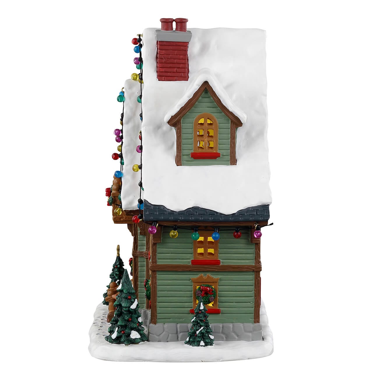 lemax-hide-away-cabin-chalet-miniature-lumineux-vail-village image 3