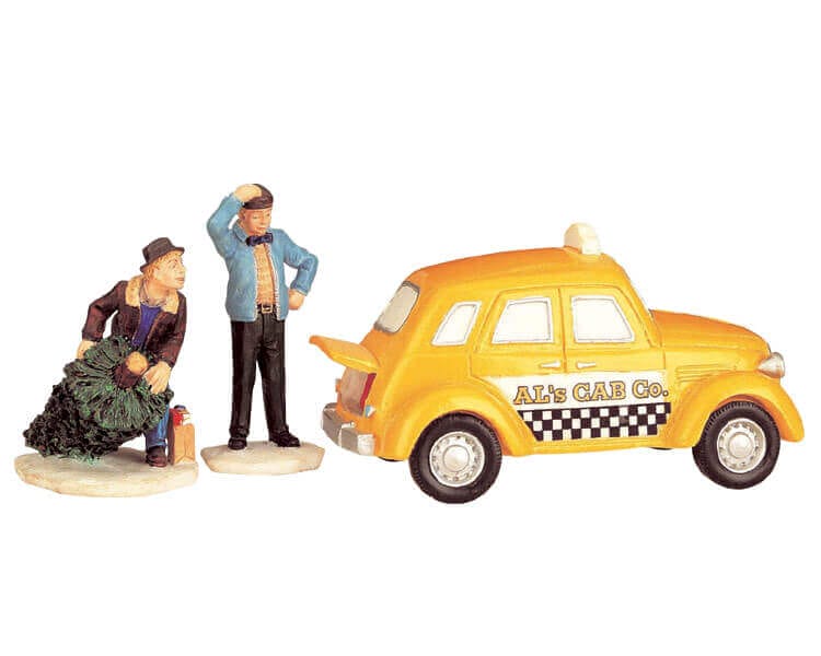 lemax-al-s-cab-figurine-miniature-taxi-anglais-de-collection image 1