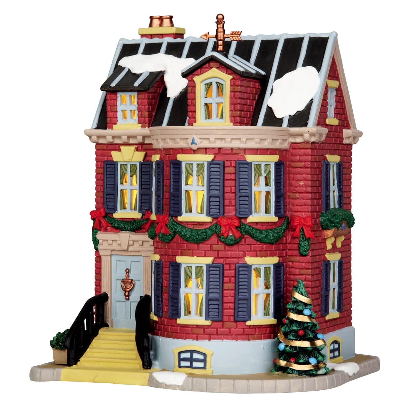 lemax-stevenson-residence-maison-miniature-village-de-no-l image 1