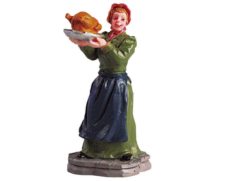 lemax-dinner-s-ready-figurine-de-collection-sc-ne-repas image 2