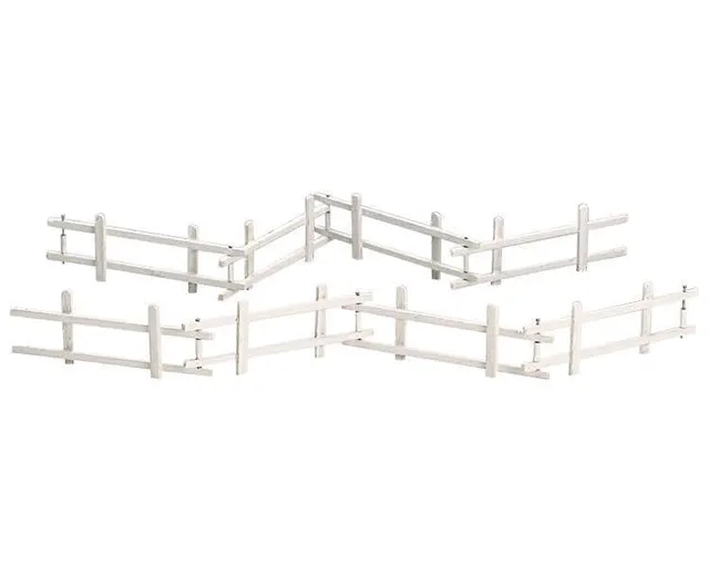 lemax-wooden-corral-fence-cl-ture-en-bois-miniature image 1