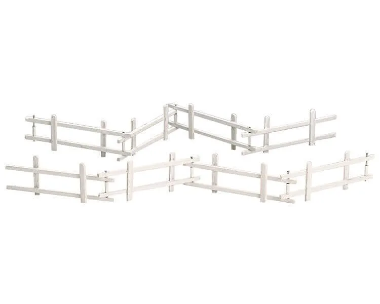 lemax-wooden-corral-fence-cl-ture-en-bois-miniature image 1
